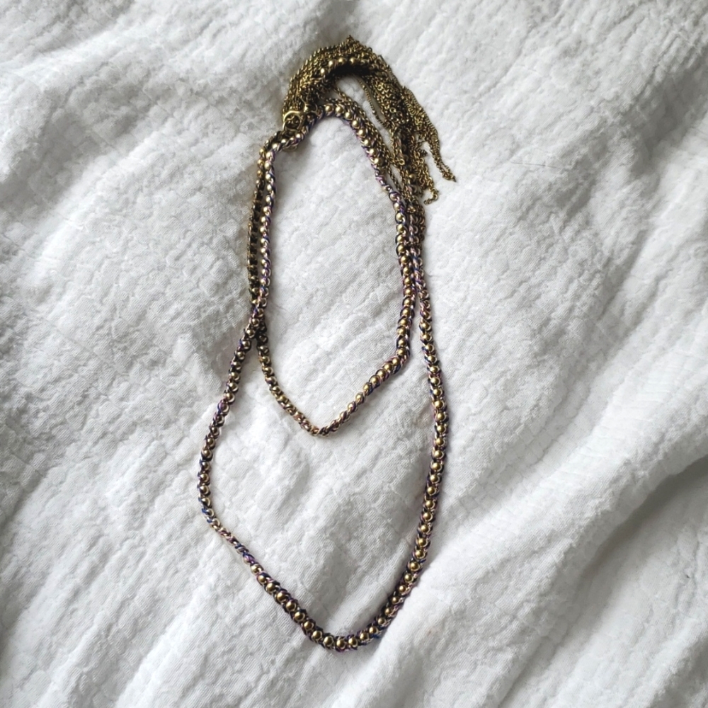 Fossil necklace